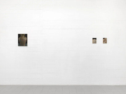 Natalia González Martín, Fruta y media tarde, exhibition view. Courtesy of Galerie Sébastien Bertrand