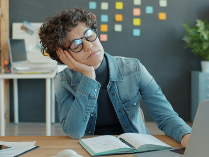 Dozing off in the office is not a health threatening situation
