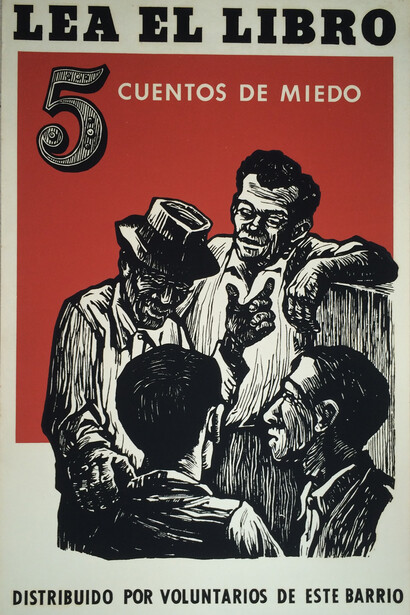 Lorenzo Homar. Cartel promocional de una obra literaria