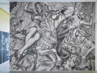 Various artists, The virtue of vice. The art of social commentary, exhibition view. Courtesy of Norton Museum of Art