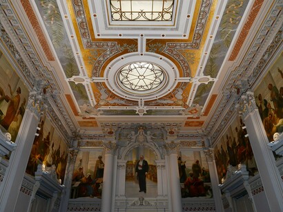 Sala de Actos na Faculdade de Medicina, Lisboa, Portugal