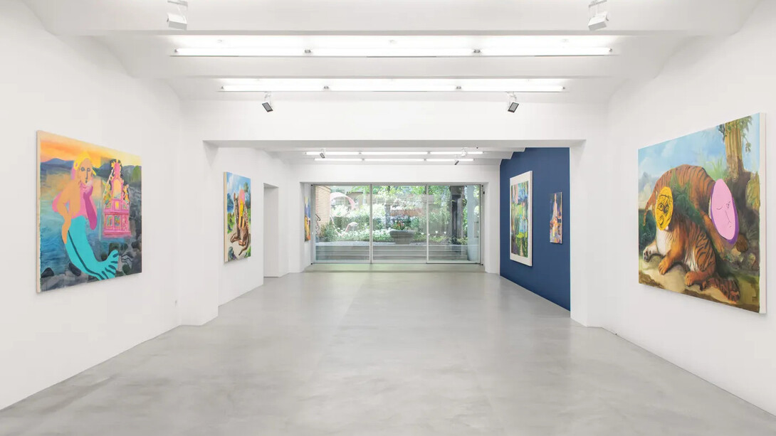 Sebastian Maas, Seduce me, exhibition view. Courtesy of Galerie Kornfeld