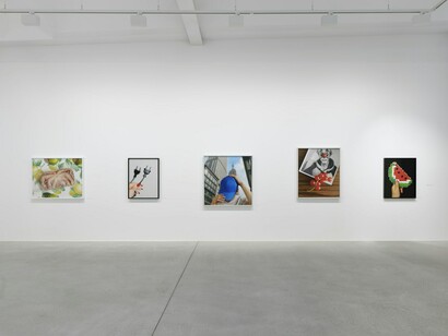 Verschiedene künstler, The lure of the image (wie bilder im netz), ausstellungsansicht. Mit freundlicher genehmigung des Fotomuseum Winterthur