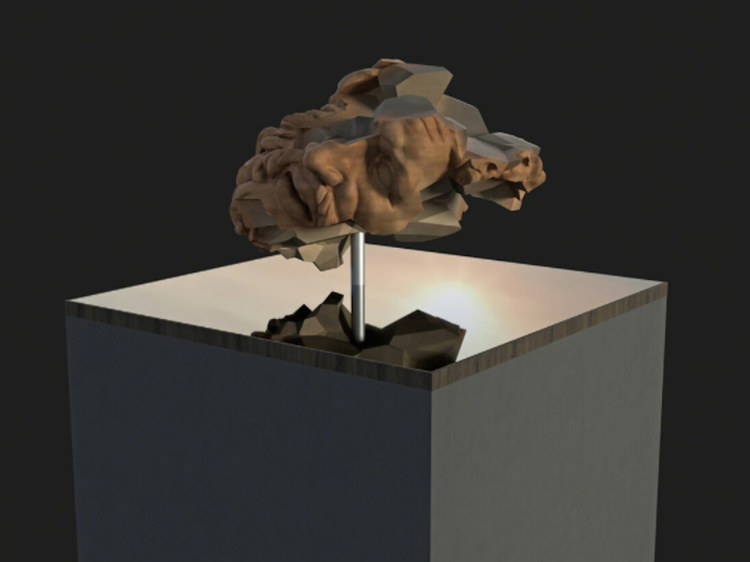 Quayola, Laocoön Fragment, 2016. Courtesy of bitforms gallery