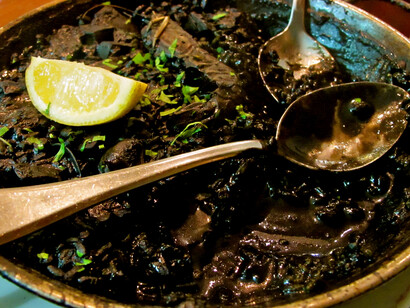Paella negra