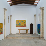 Sabrina Dufrasne, Un monde à part, vista de exhibición. Cortesía de la Galería Kewenig