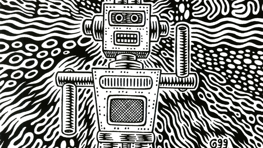 Prof. Bad Trip (Gianluca Lerici), Senza titolo (Robot) (detail), 1996. Mit freundlicher genehmigung von Mart