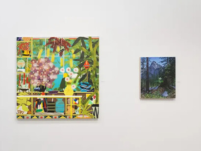 Various artists, 20 years. Anniversary exhibition, exhibition view. Courtesy of Eleanor Harwood Gallery