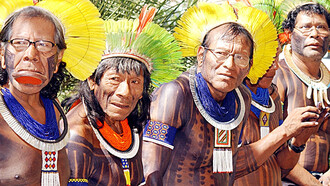 Tribu de los Kaiapos, Brasil