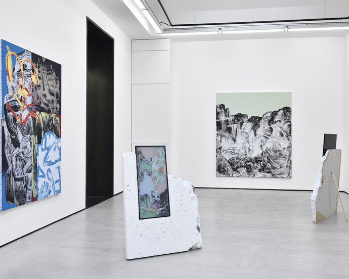 Rue de Paris. Courtesy of Galerie Christophe Gaillard