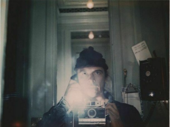 David Bailey (1938), "Self Portrait", early 1970s, unique Polaroid type 100, 7,3 x 9,6 cm, © David Bailey