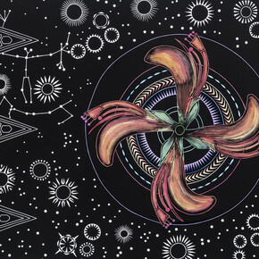 Brian Robinson, Abundance of country: batwing coral (detail), 2026. Courtesy of Onespace Gallery