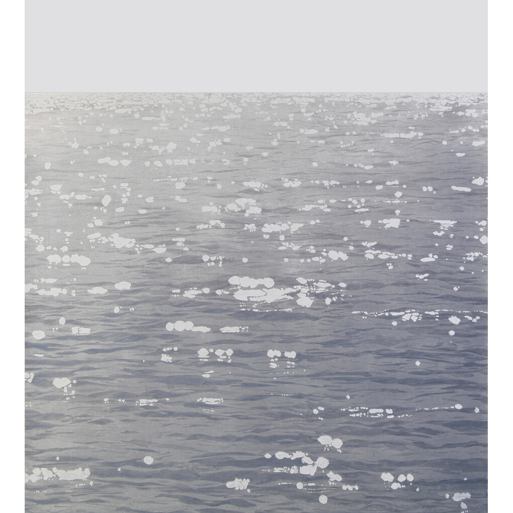 Mila Libman, Lost Pearls, pastel on paper, 55" x 49"