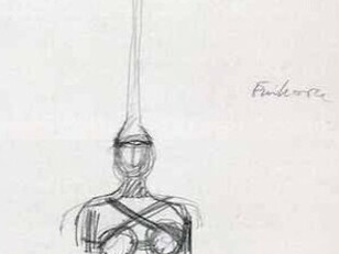 Horn’s Einhorn (Unicorn) transforms the human form into mythic presence — the long horn strapped to the performer’s head evokes both medieval symbolism and a surreal extension of the body, confronting notions of identity, purity, and physical exposure