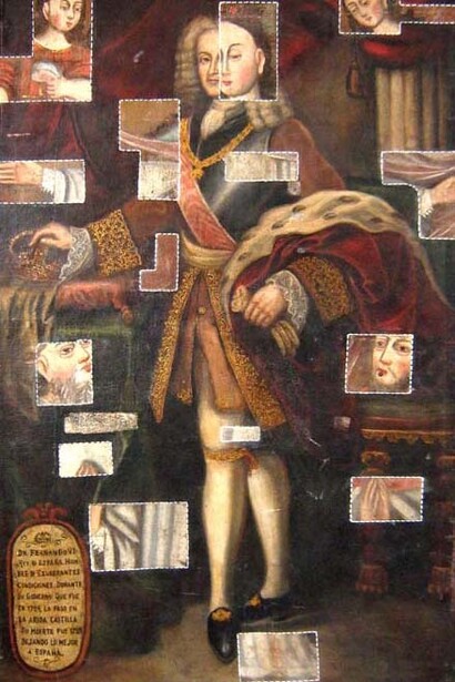 Anónimo, Retrato del Rey Fernando VI, s. XX. Cortesía del Museo Pedro de Osma