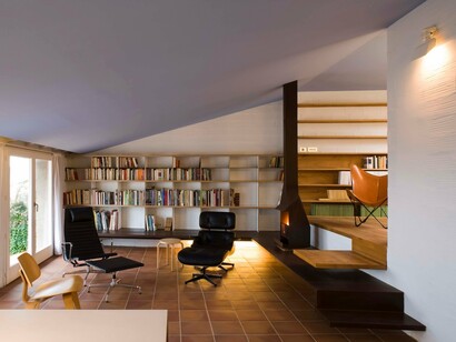 Estudio en una buhardilla, Berga. Foto David Cardelús