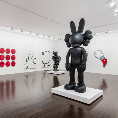 Kaws: Where The End Starts. Courtesy of Yuz Museum 