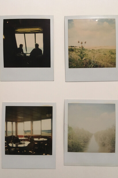 Andrei Tarkovskij, polaroid, un interno di design bolognese, ABC