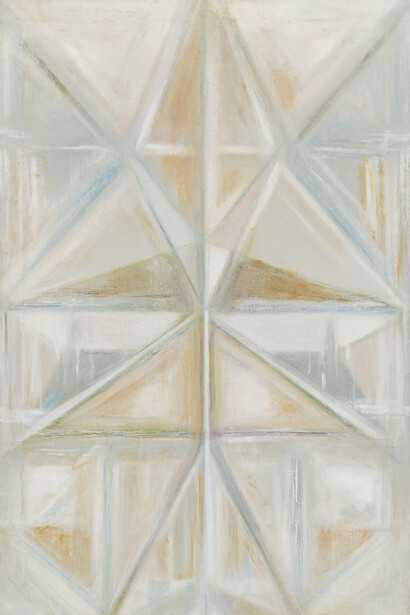Hedda Sterne, Untitled (detail), 1990. Courtesy of Van Doren Waxter 