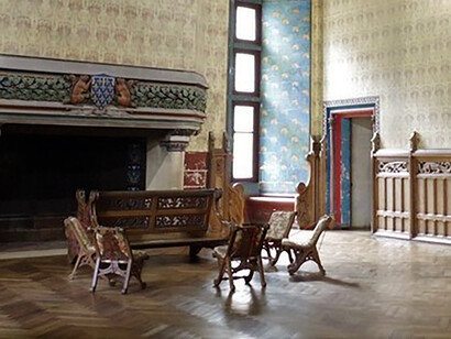 Interieur du château 