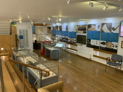 Journeys in time. The archaeology of the Carlow By-pass, exhibition view. Courtesy of Carlow County Museum