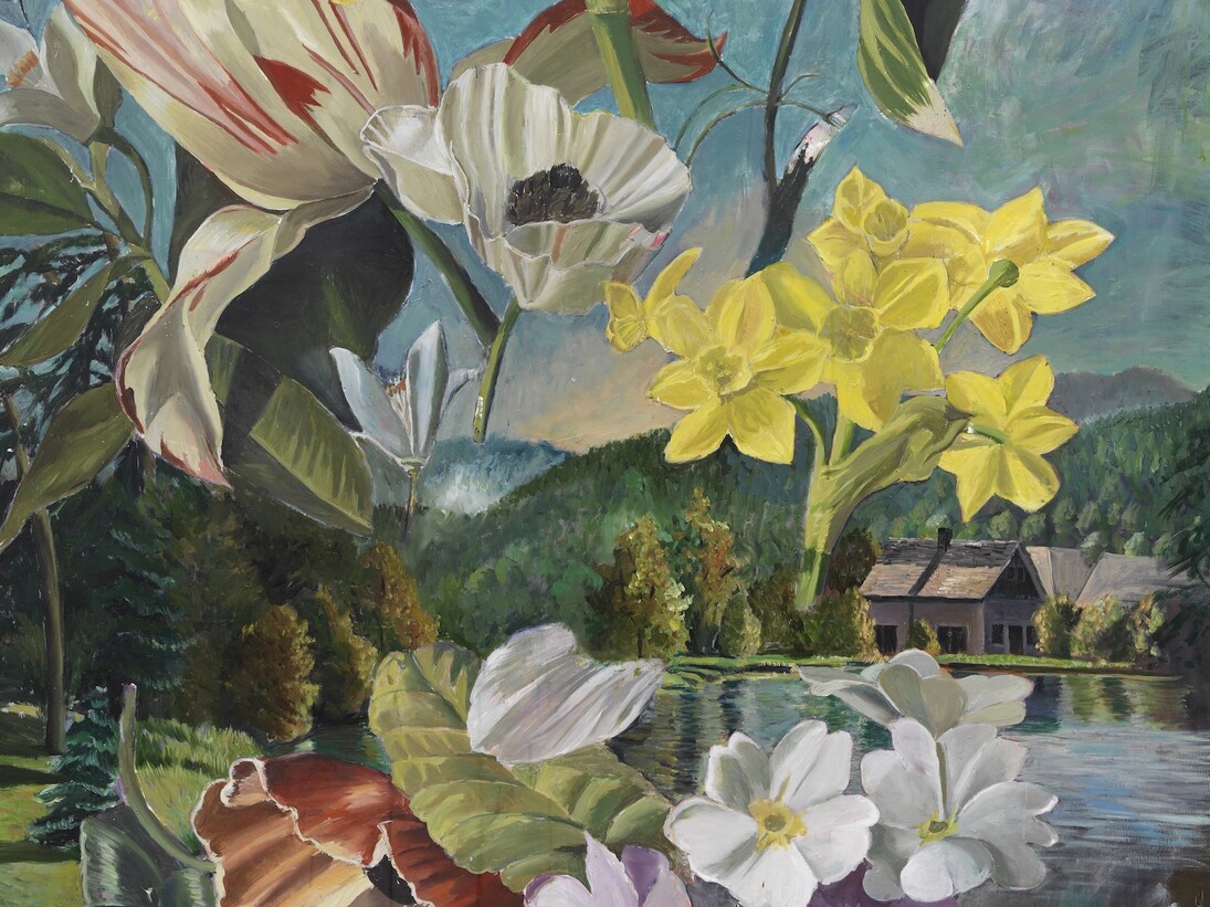 Amelie von Wulffen, ohne Titel, 2014, 200 x 140 cm, Öl auf Leinwand, Courtesy Giò Marconi, Milano
