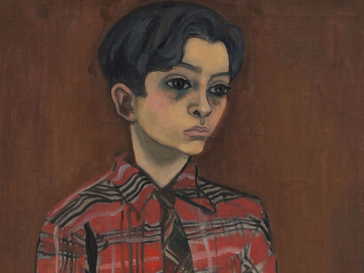 Alice Neel (1900-1984)
Young Boy, 1941
oil on canvas
76,2 x 61 x 2 cm
Photo credit: HV-studio
Courtesy: the Artist and Xavier Hufkens, Brussels