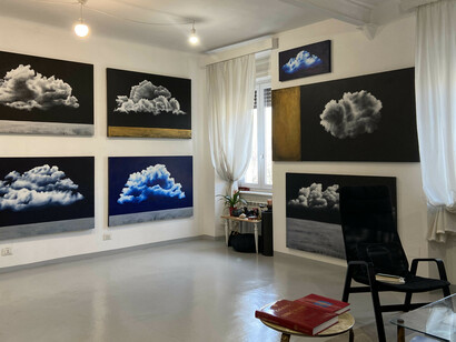 Ernesto Morales studio. Courtesy of Punto sull'arte