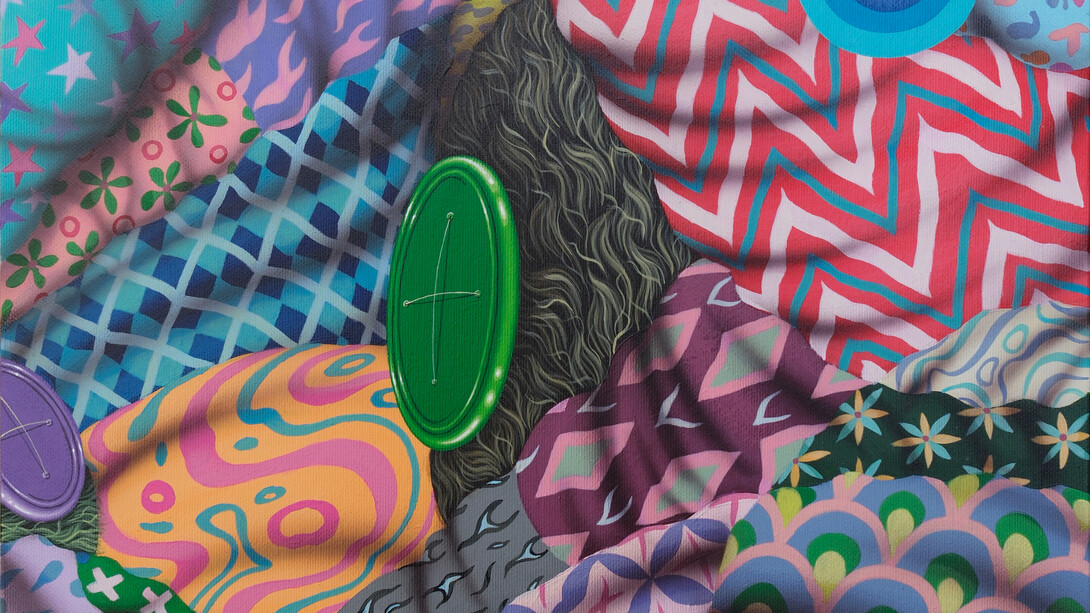 Suanjaya Kencut, Fragment#4 (detail), 2025. Courtesy of GR gallery