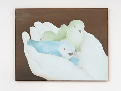 Ciarán Murphy, Kind of blueish. Courtesy of GRIMM Gallery 