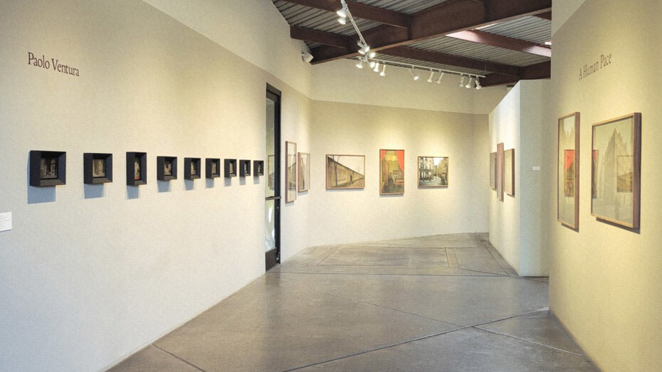 Paolo Ventura and Robert Doisneau, A human pace, exhibition view. Courtesy of Galerie XII