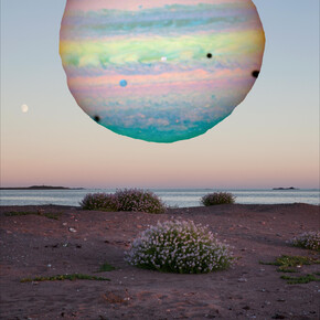 Violet sea. Courtesy of The Finnish Museum of Photography