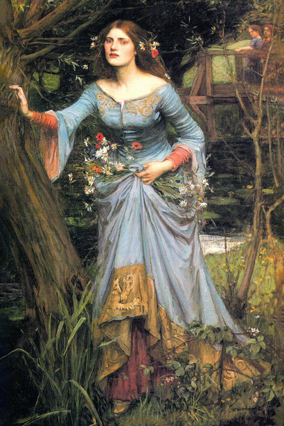 John William Waterhouse, Ophelia (1910)