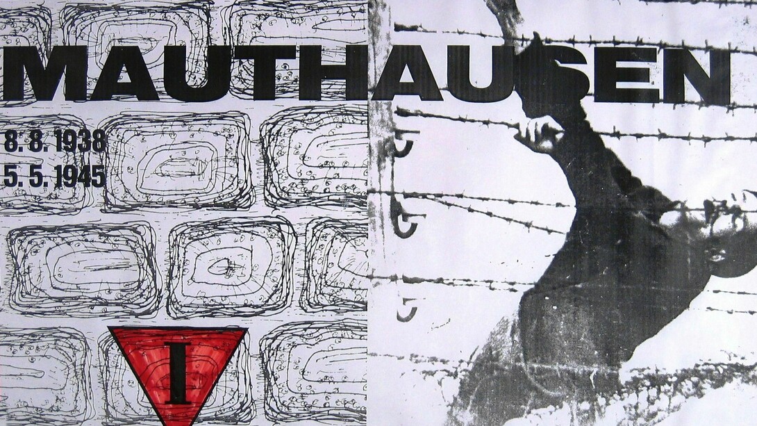 Mural en recuerdo de las víctimas de Mauthausen