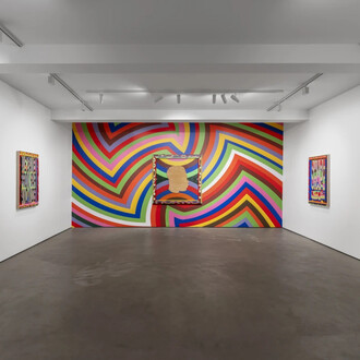 Lakwena Maciver, I'm in your hands, exhibition view. Courtesy of Mariane Ibrahim Gallery