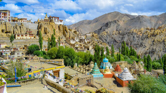 Ladakh is often referred to as the “Little Tibet” 