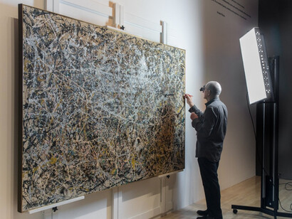 Jackson Pollock’s Number 1, 1949. Courtesy of MOCA Pacific Design Center