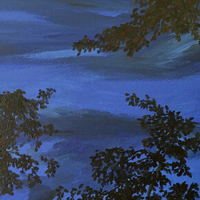 FaridaEl Gazzar
In the Blue of Night, 2019
Acrylic on watercolor paper, 26X36
Courtesy Kalfayan Galleries, Athens-Thessaloniki
