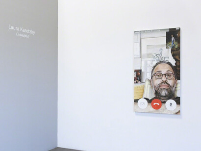 Embedded, Exhibition view. Courtesy of Lora Schlesinger Gallery