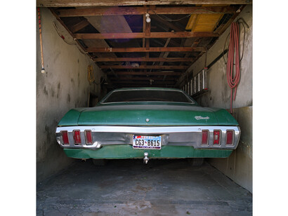 Allison V. Smith, Parked, May 2011. Marfa, Texas, 2012, Chromogenic color photograph