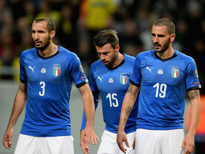 Le nuove maglie dell'Italia