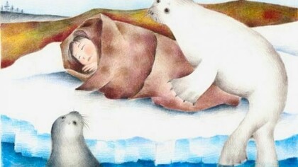 La donna foca, illustrazione di Alessandra Murgia