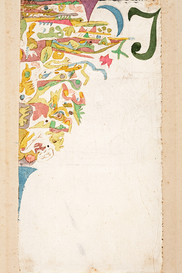 Paul Klee and Rex Ray. Courtesy of SFMOMA