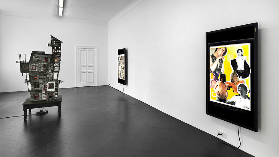 Richard Hawkins, Featuring 13 flamboyant fiends, Ausstellungsansicht. Mit freundlicher Genehmigung der Galerie Buchholz