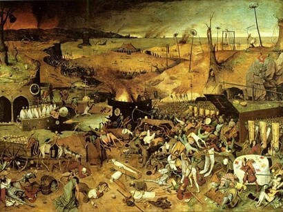 Pieter Bruegel il Vecchio, Il Trionfo della Morte  
