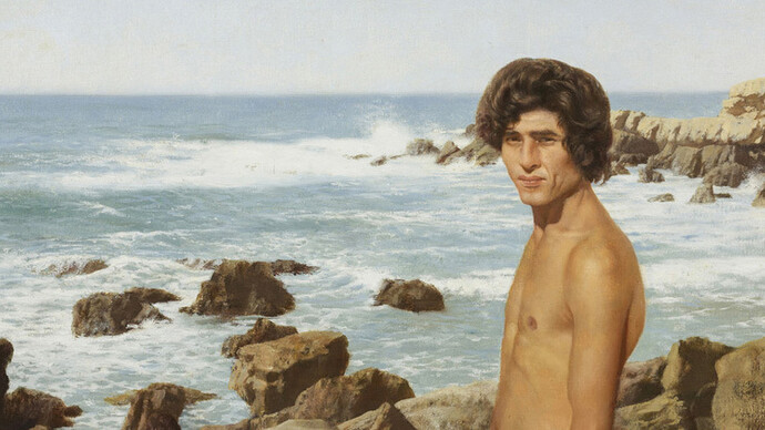 Focussing on the Male Form. Courtesy of The Coningsby Gallery