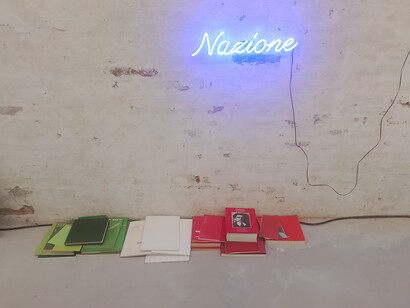 "Motion of a Nation", foto della mostra a cura di Antonio Arevalo, Venezia, Italia