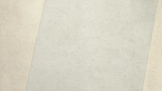 Braco sobre Branco (1918), Kazimir Malevich 