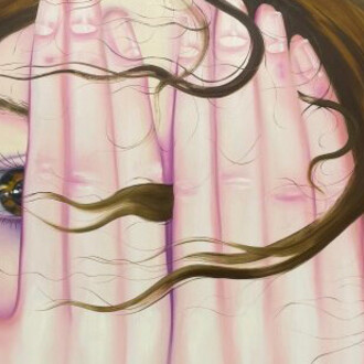 Karolina Jabłonska, Windy portrait (detail), 2024. Courtesy of Museum der bildenden Künste Leipzig