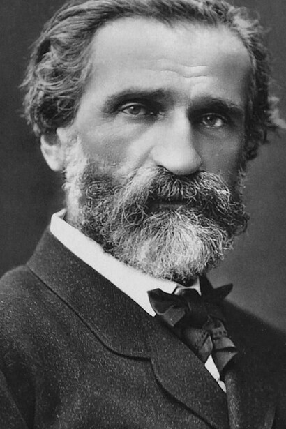 Retrato de Giuseppe Verdi, tomado por 
Ferdinand Mulnier alrededor de 1870